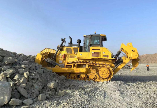 Shantui DH46-C3 Bulldozer Work On A Mining Site In Eritrea.