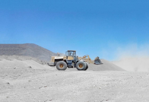 Shantui Loader For Operations In A Quarry In Chile