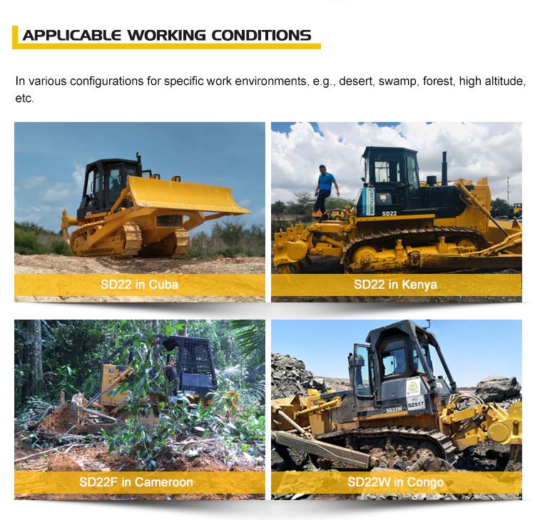 Shantui 220HP SD22 Standard Bulldozer.jpg Shantui 220HP SD22 Standard Bulldozer.jpg